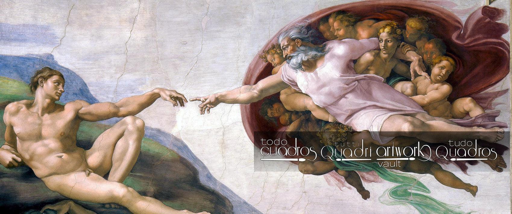 A Criação de Adão, Michelangelo