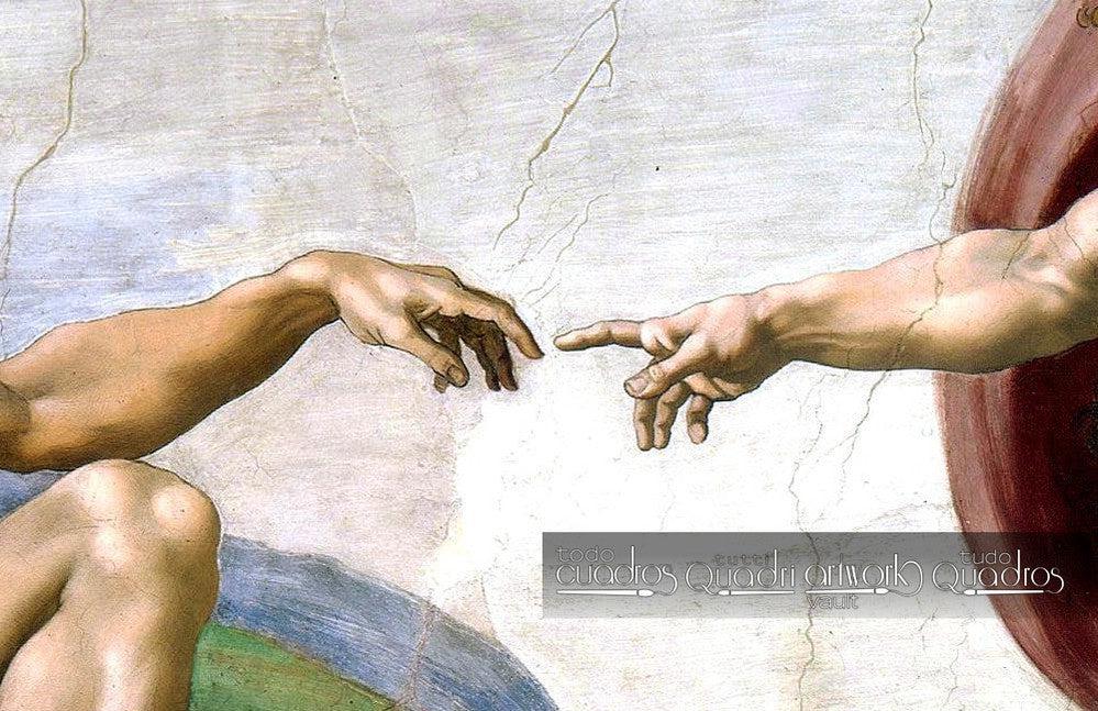 Mão da Criação de Adão (mão), Michelangelo