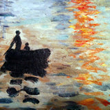 Detalhe da obra de Claude Monet.