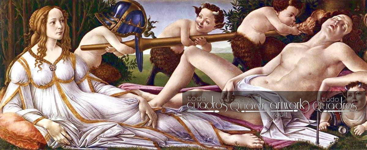 Vênus e Marte, Botticelli