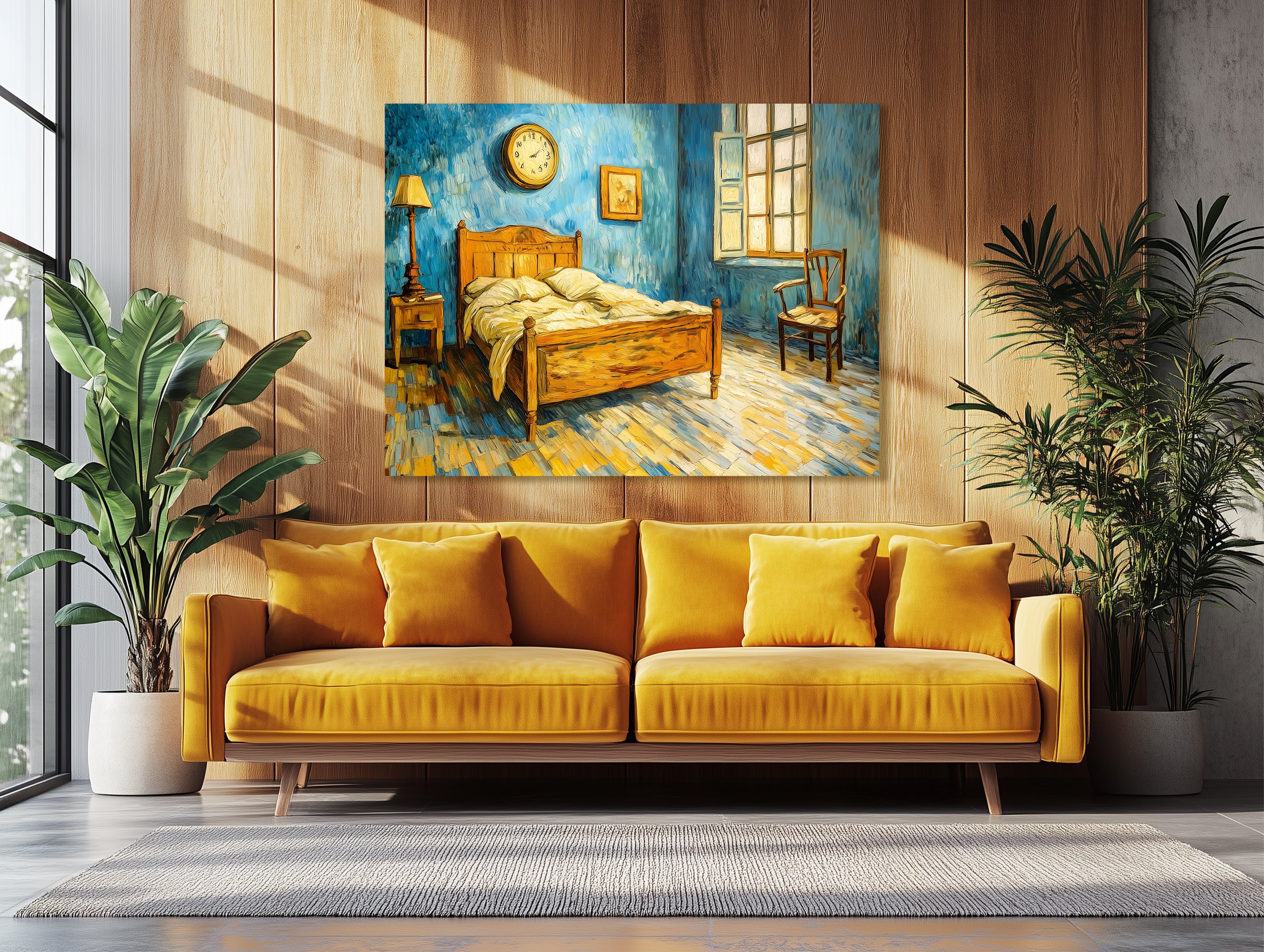 Vincent Room, estilo Van Gogh