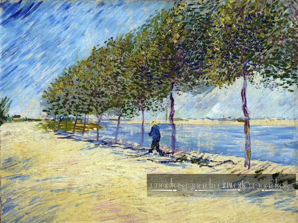 Ao longo do Sena, Van Gogh