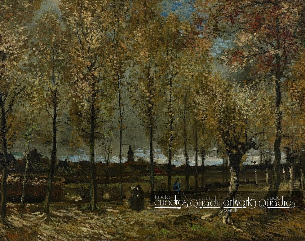 Choupos perto de Nuenen, Van Gogh