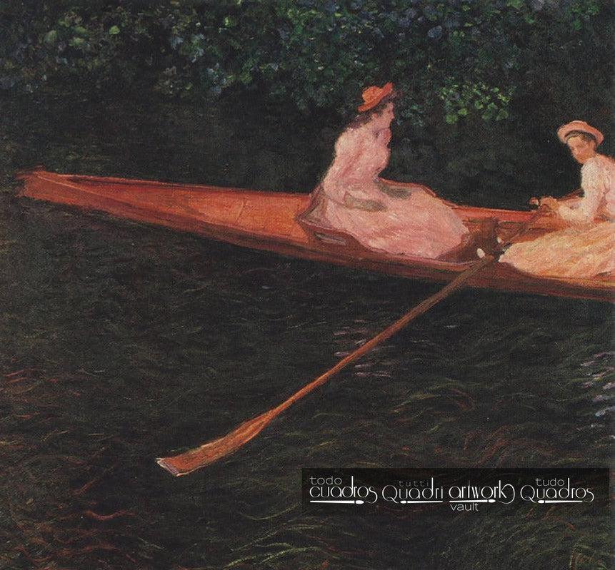 A canoa sobre o Epte, Monet