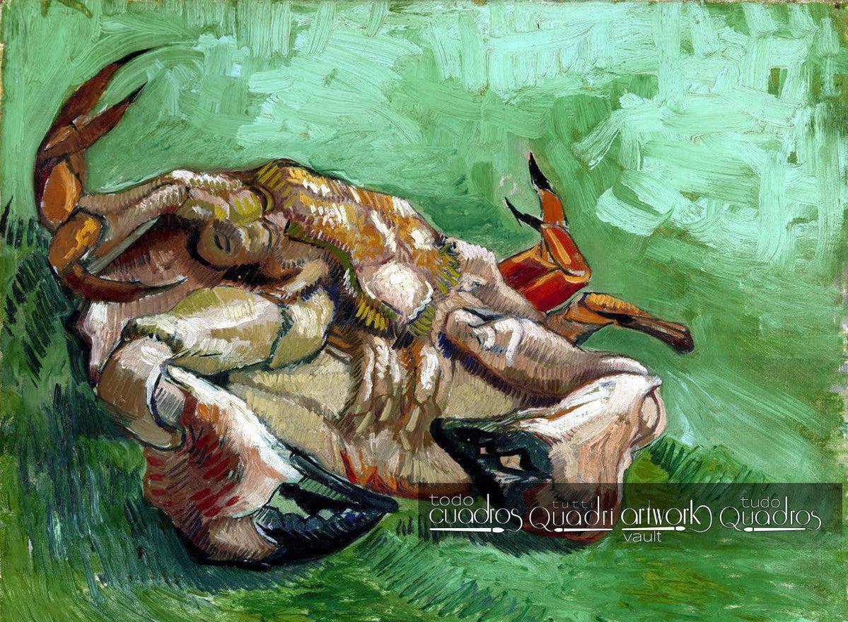 Caranguejo caído de costas, Van Gogh
