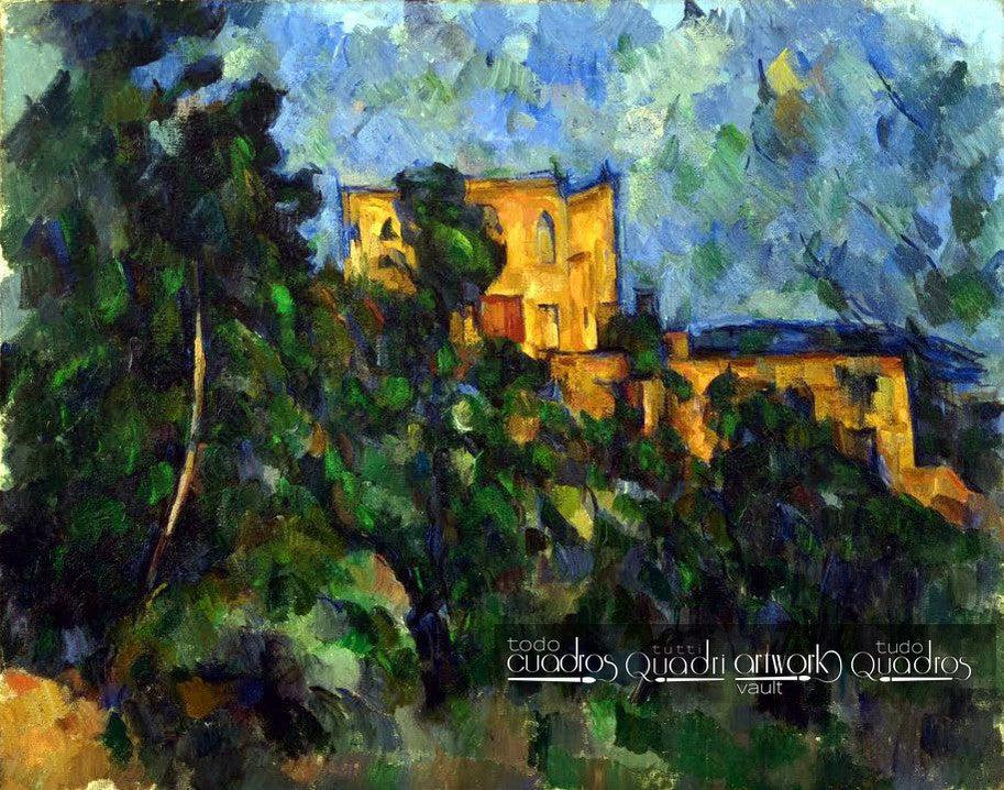 O castelo negro, Cézanne