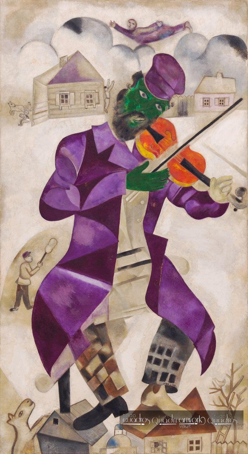 O violinista verde, Chagall