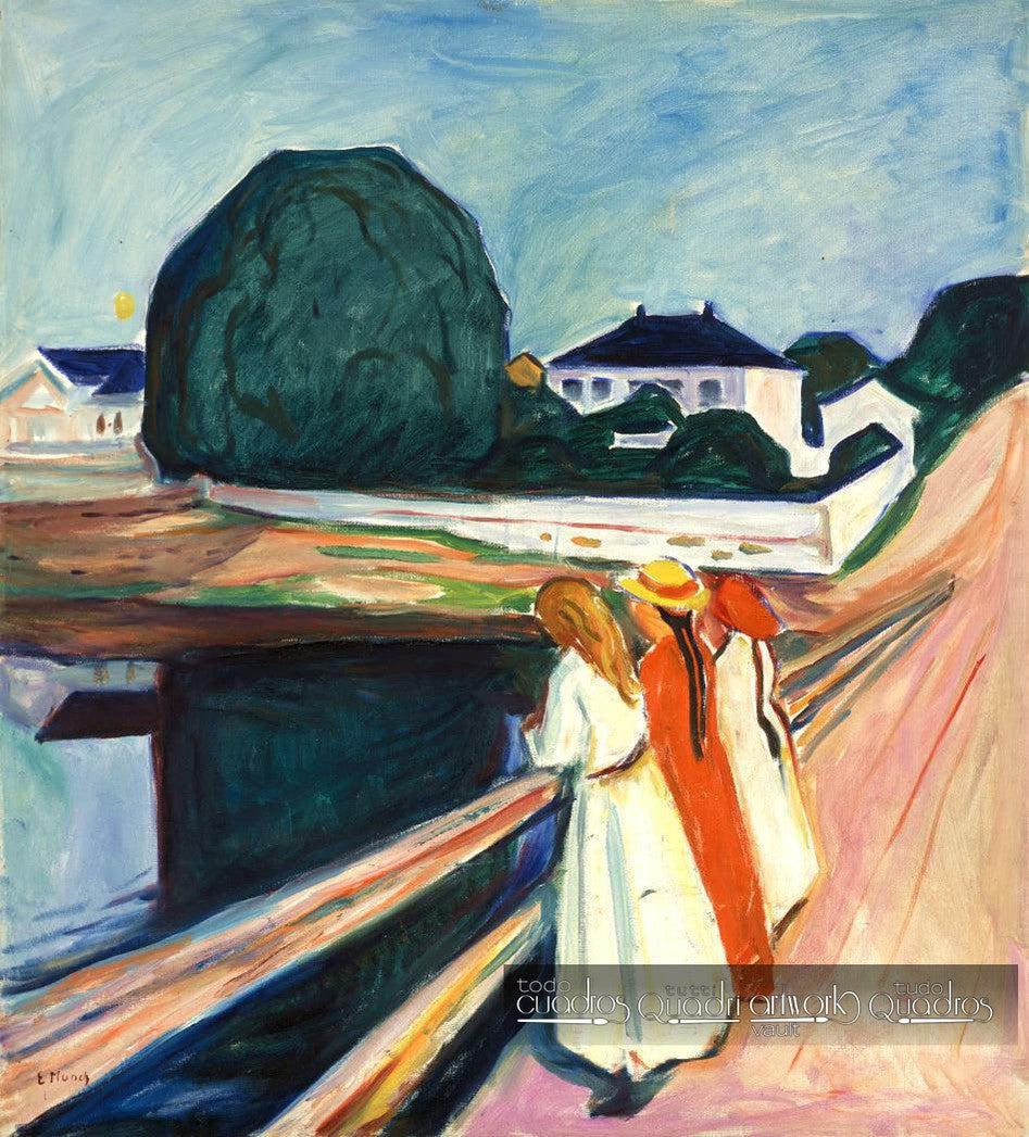 As meninas na ponte, Edvard Munch
