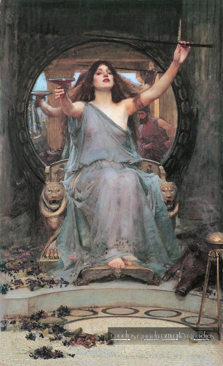 Circe oferecendo a taça para Ulisses, J. W. Waterhouse