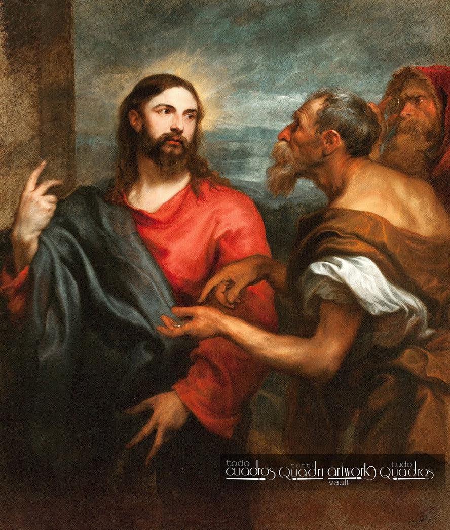 Cristo da Moeda. Anton Van Dyck