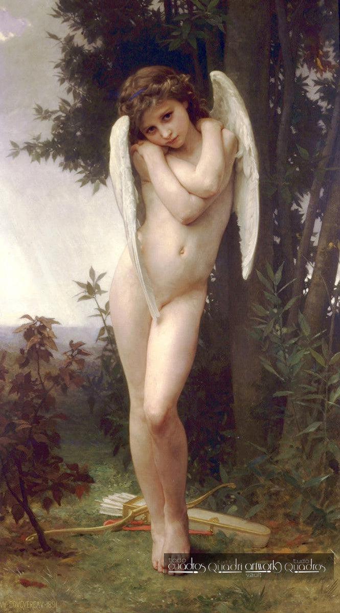 Cupido molhado, Bouguereau