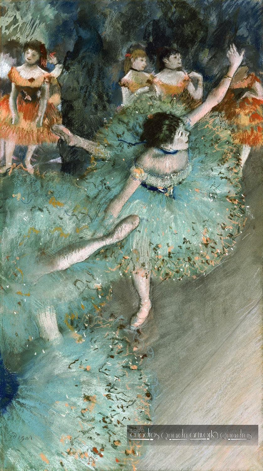 Bailarinas em verde, Degas