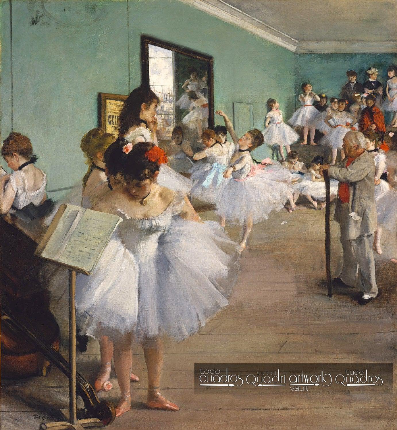 A aula de dança (Museu MET), Degas