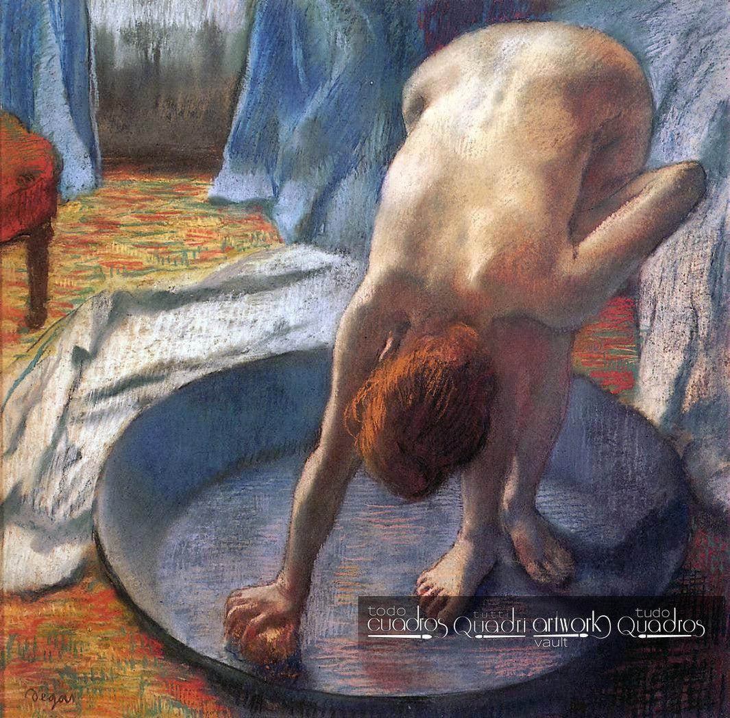 Mulher com bacia, Degas