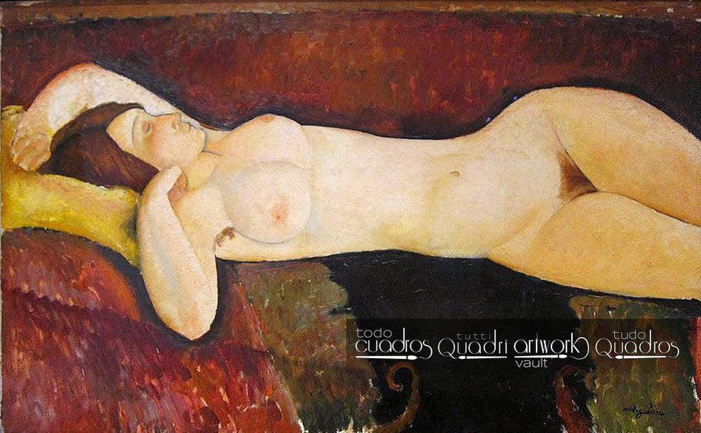Grande nu reclinado, Modigliani