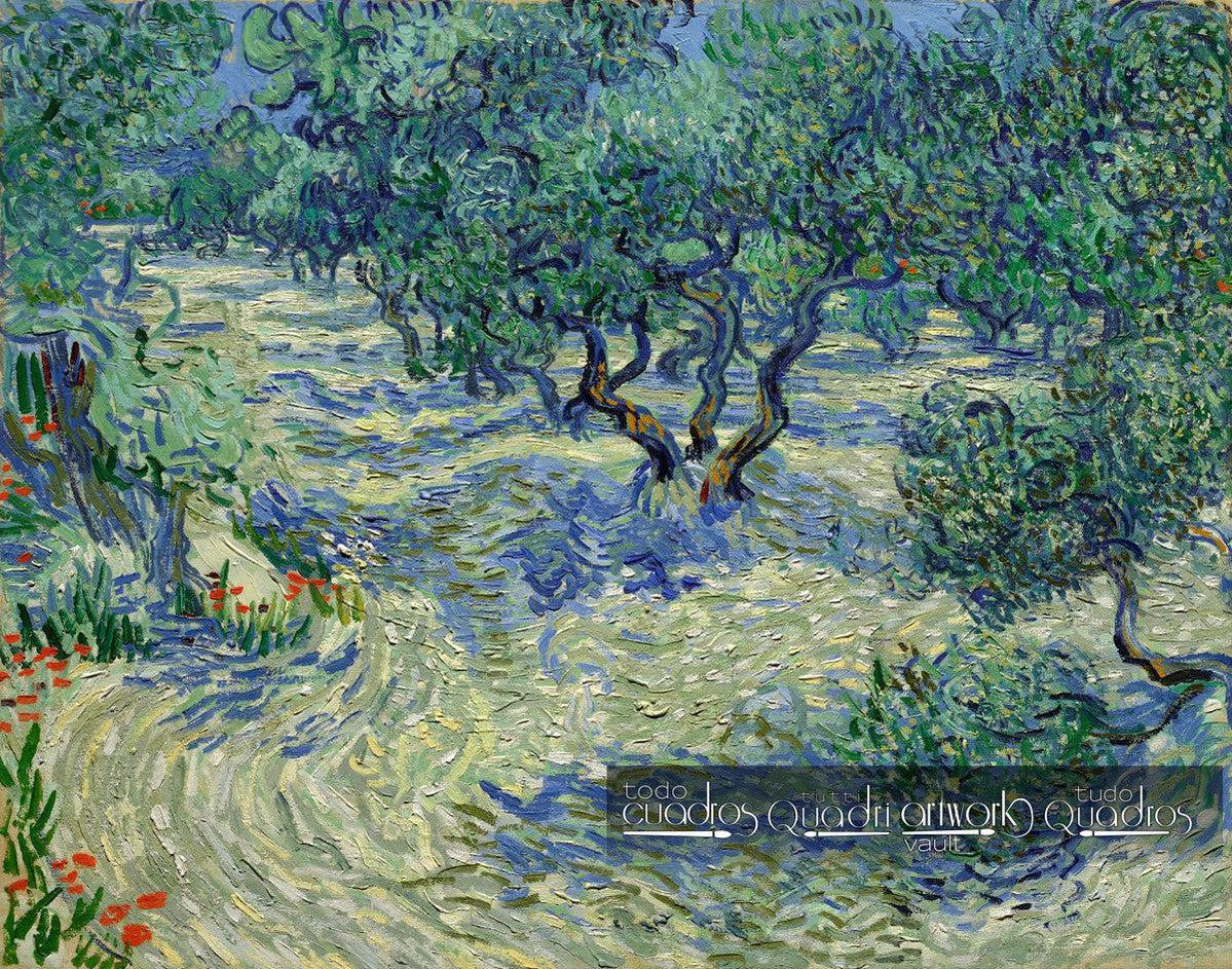 Pomar de oliveiras, Van Gogh