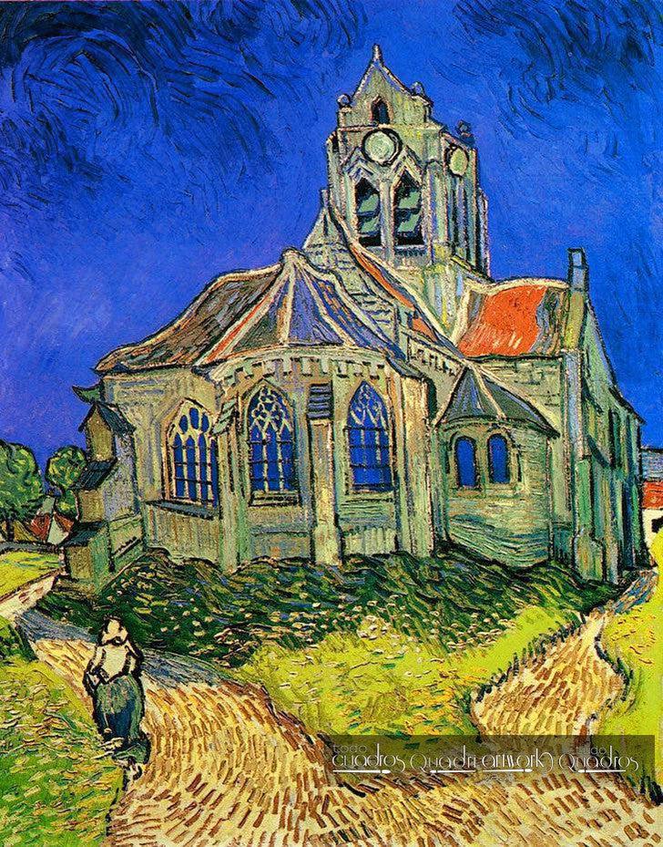 A igreja de Auvers, Van Gogh