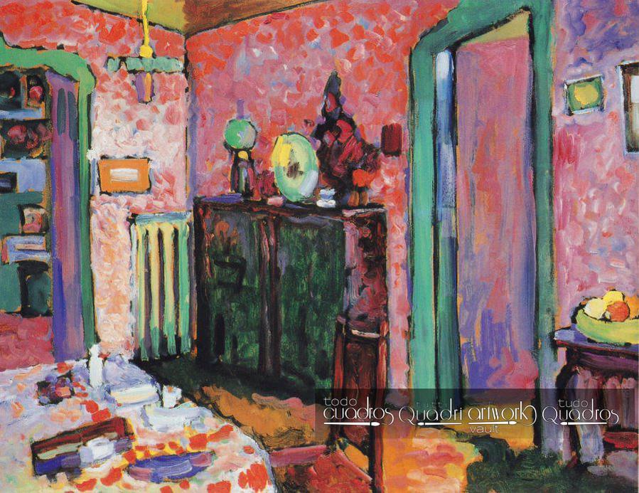 Interior (minha sala de jantar), Kandinsky