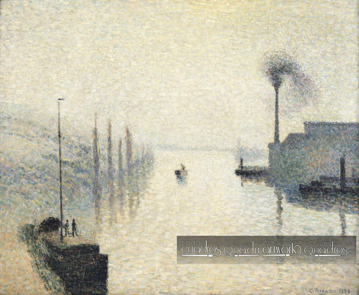 Ilha Lacroix, Rouen. Pissarro
