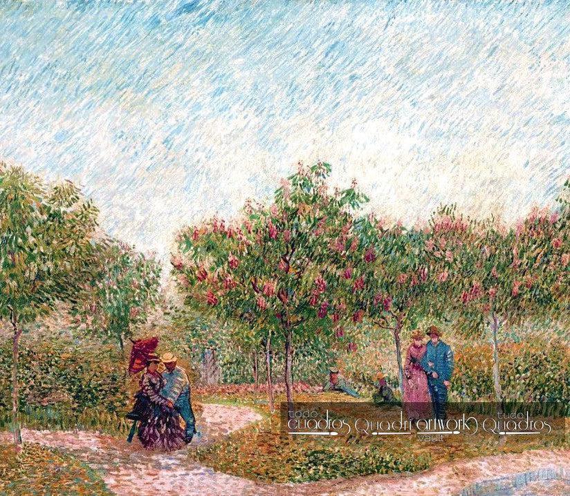 Jardim com casais namorando, Van Gogh