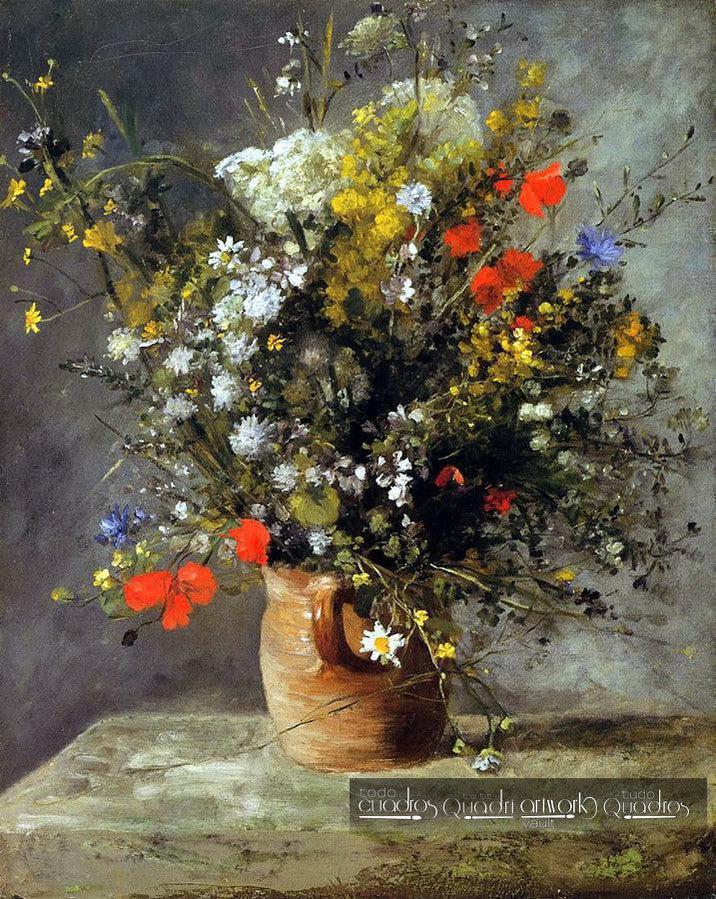 Jarra de flores, Renoir