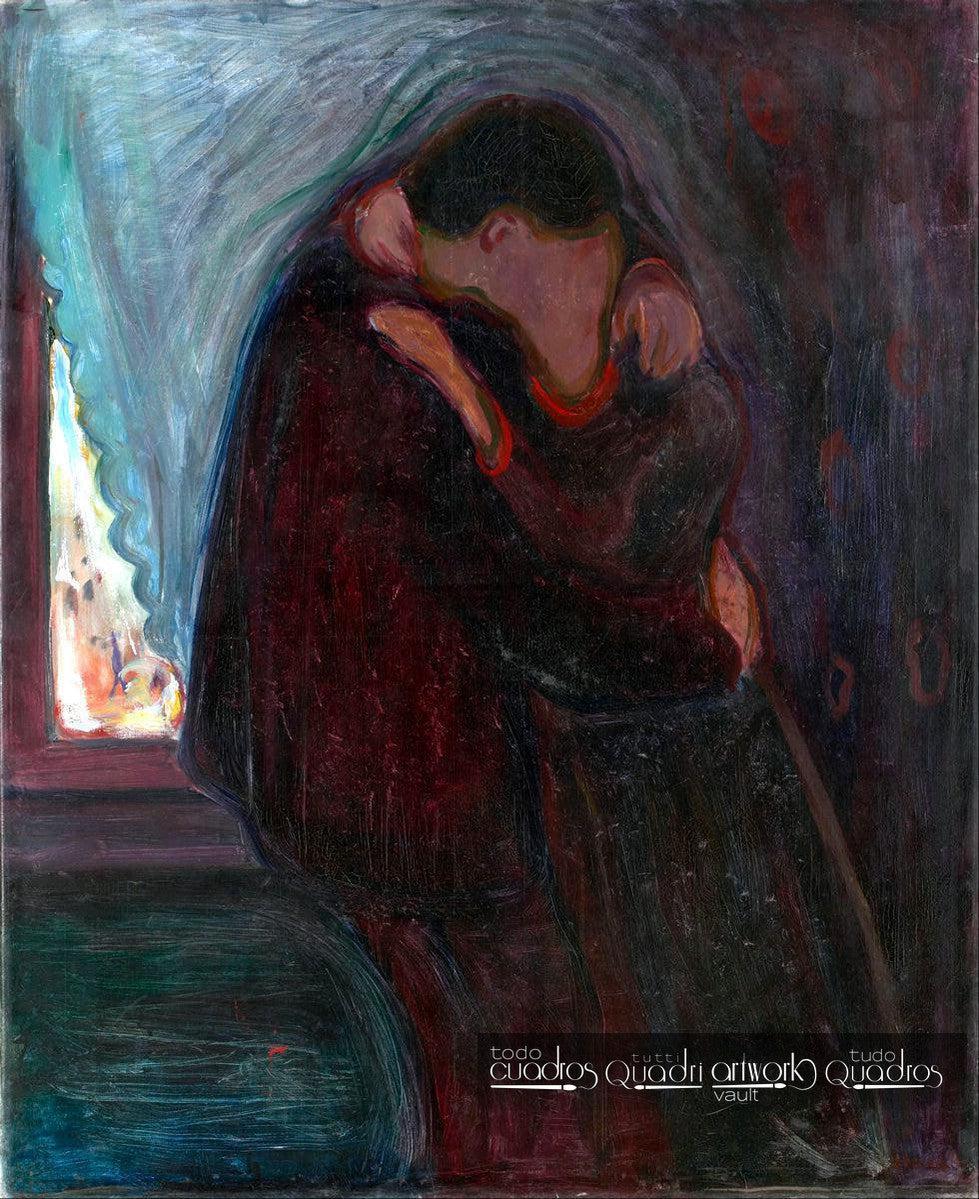 O beijo, Munch