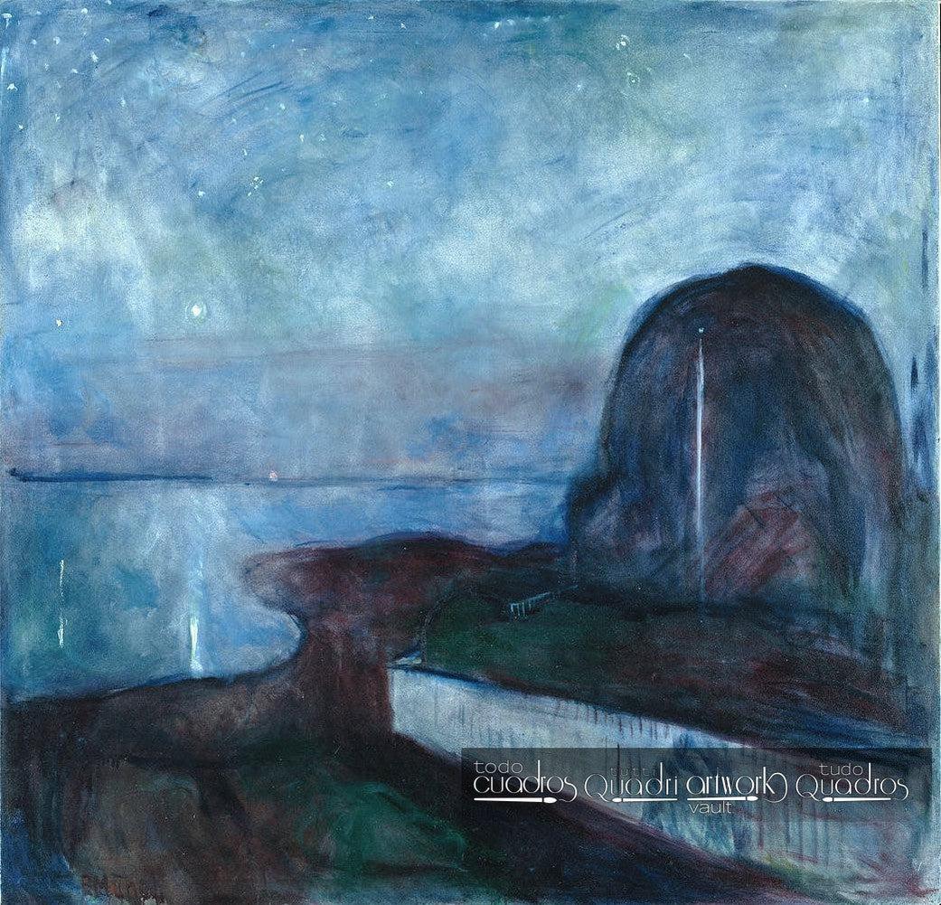 Noite estrelada, Edvard Munch