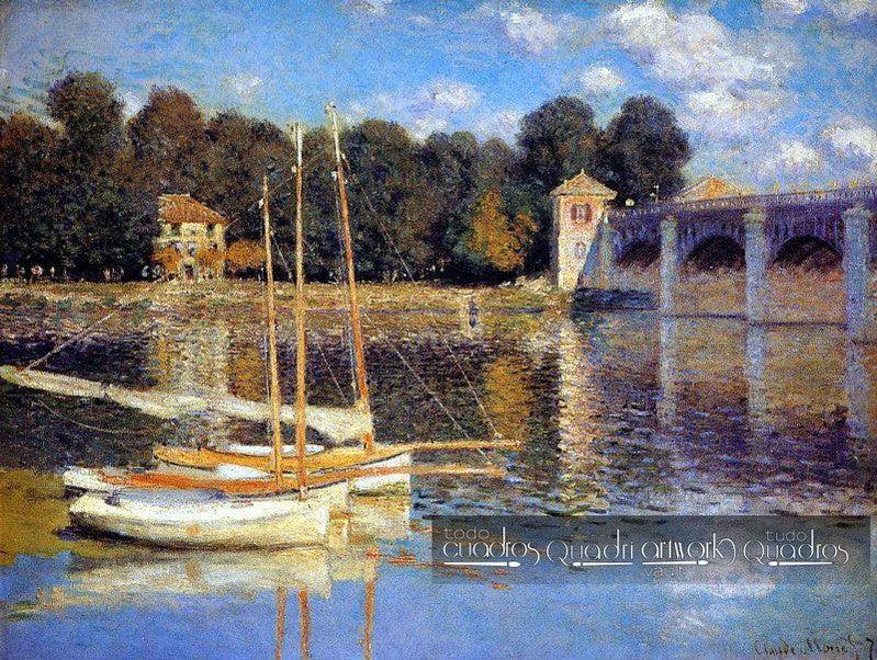 Ponte em Argenteuil, Monet