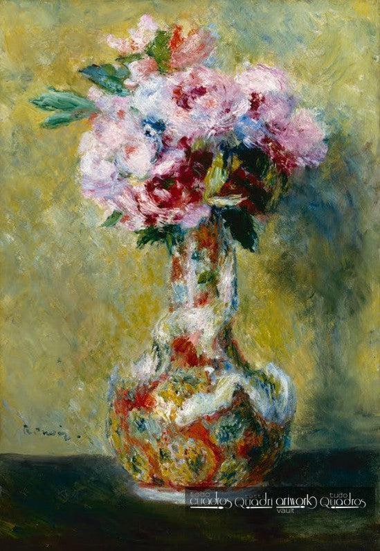 Ramo num vaso japonês, Renoir