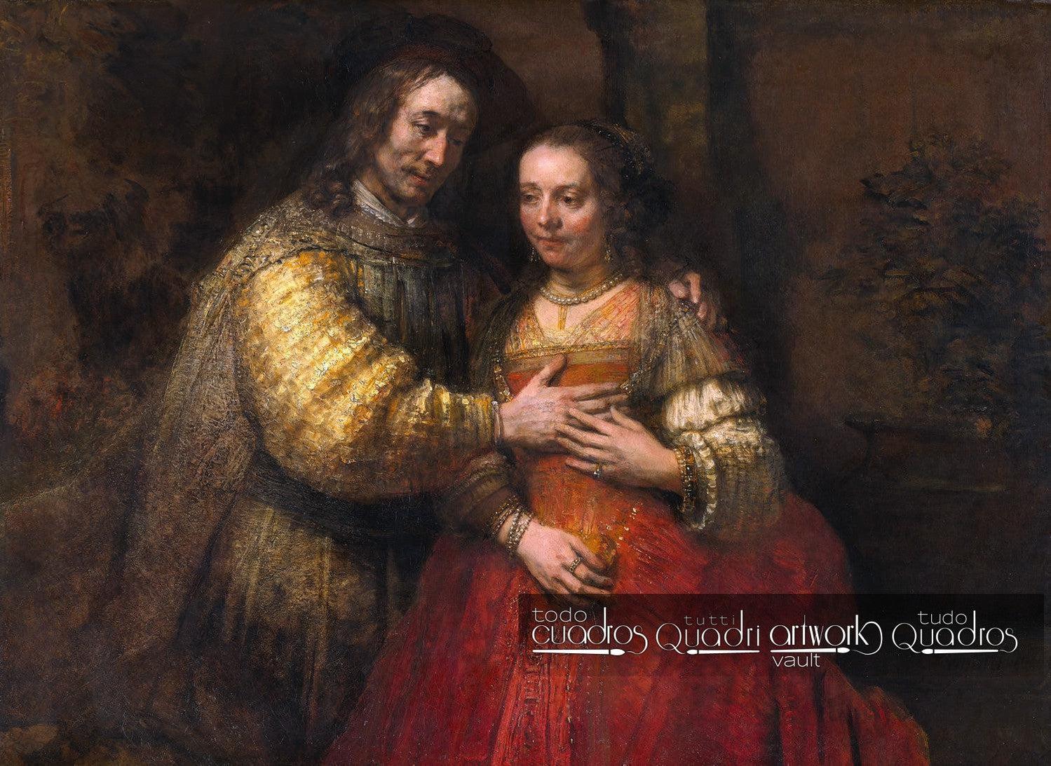 A noiva judia, Rembrandt