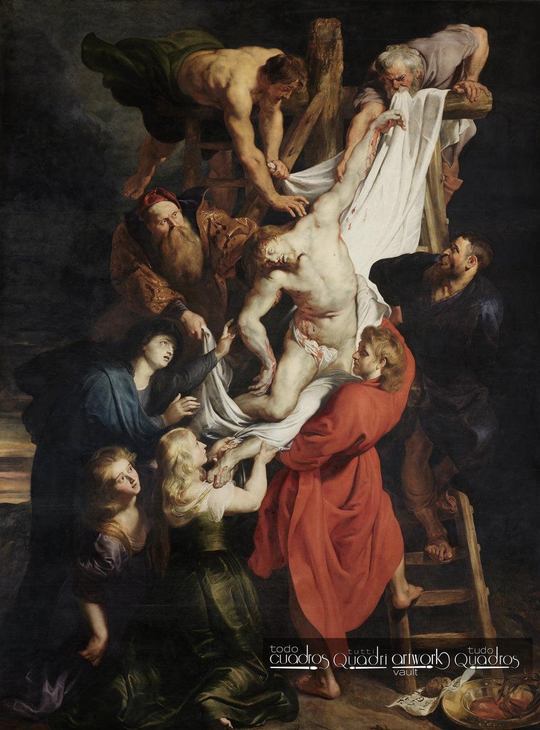 A descida da cruz, Rubens