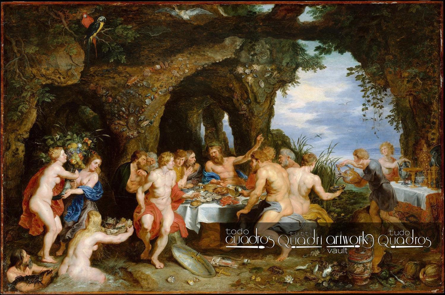 O banquete de Aqueloo, Rubens