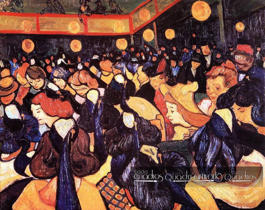 O salão de baile em Arles, Van Gogh