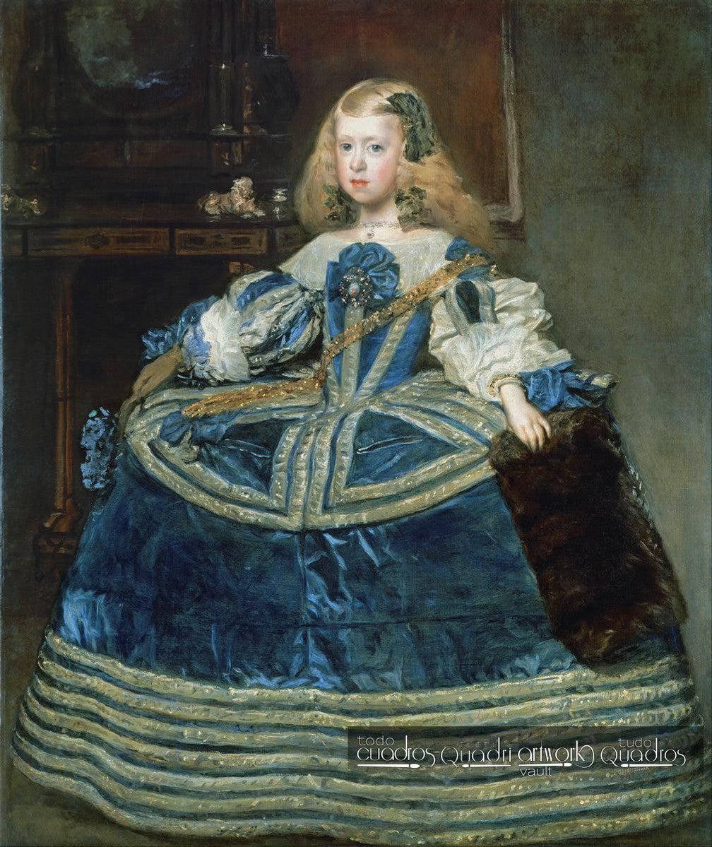 Retrato da infanta Margarida em azul, Velázquez