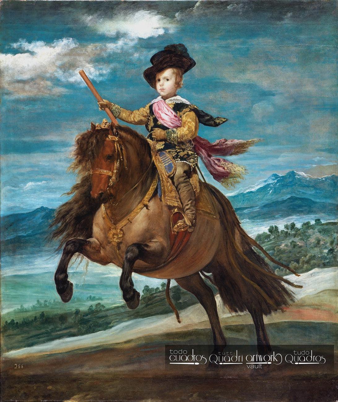 Retrato Equestre do Príncipe Baltazar Carlos, Velázquez