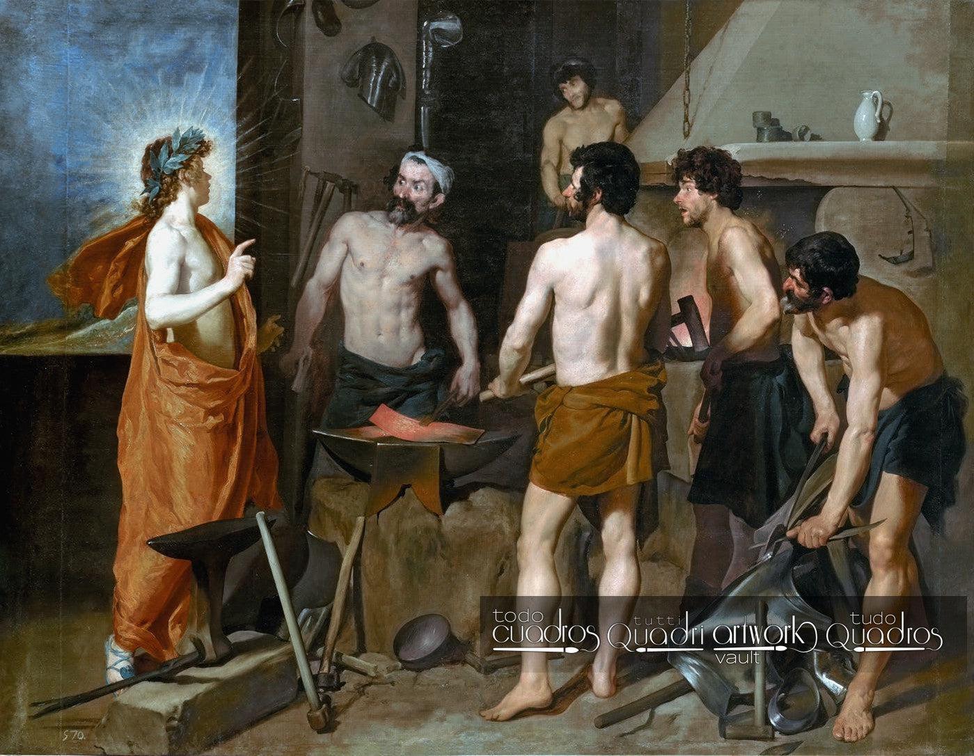 A forja de Vulcano, Velázquez