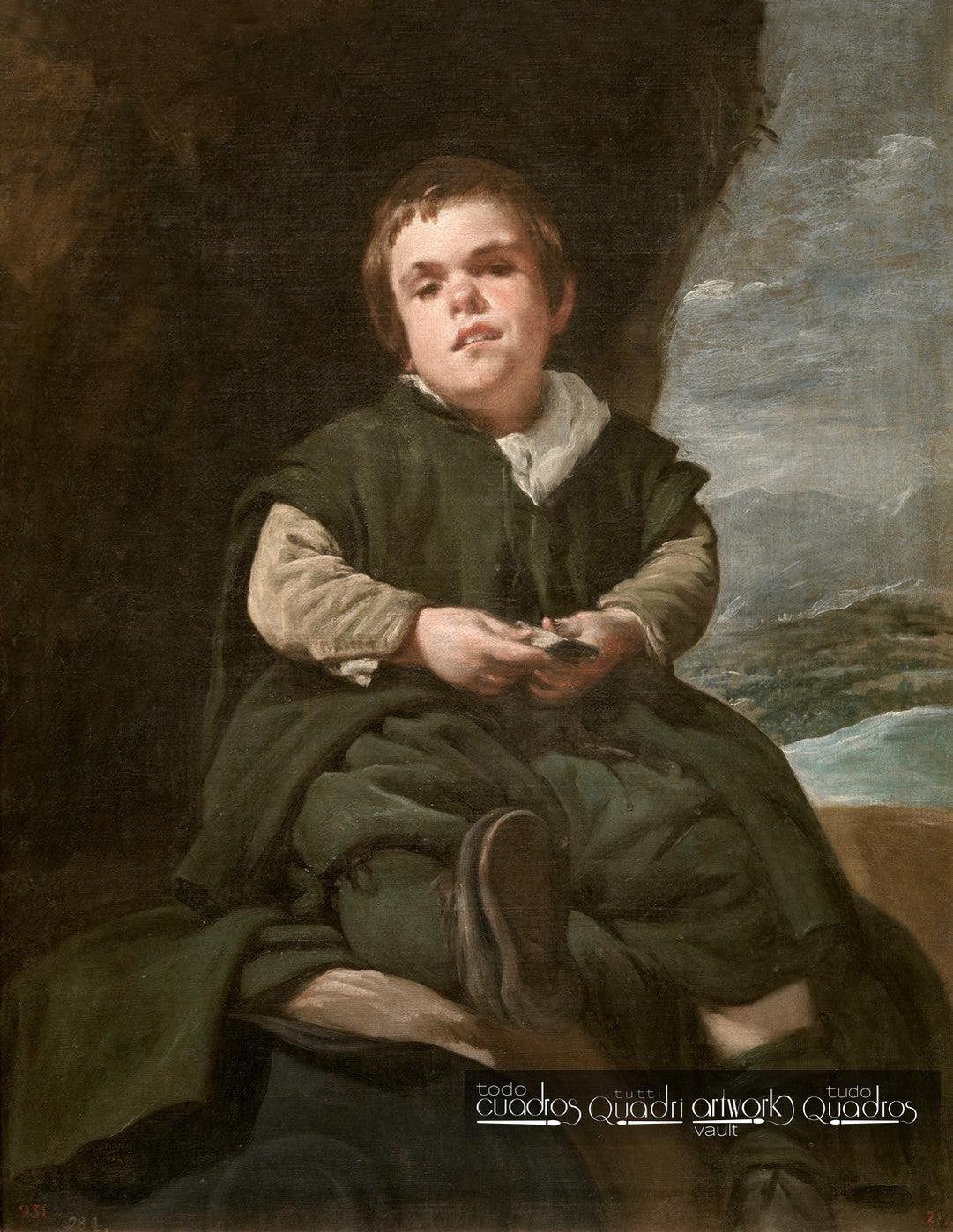 Francisco Lezcano, o menino de Vallecas, Velázquez
