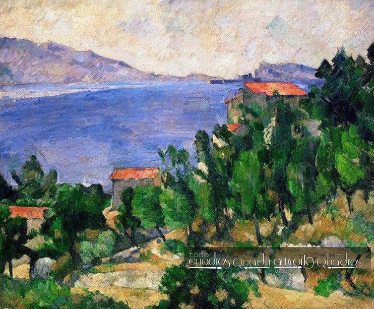Vista do Monte Marseilleveyre, Cezanne